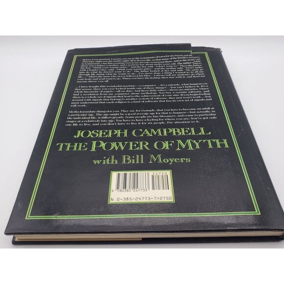 Joseph Campbell The Power Of Myth First Edition Hardcover With Bill Moyers - Picture 12 of 13